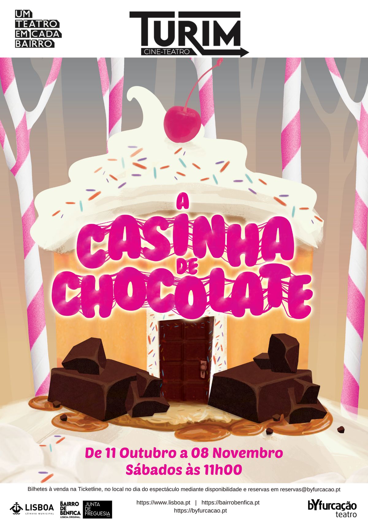 Poster for A Casinha de Chocolate