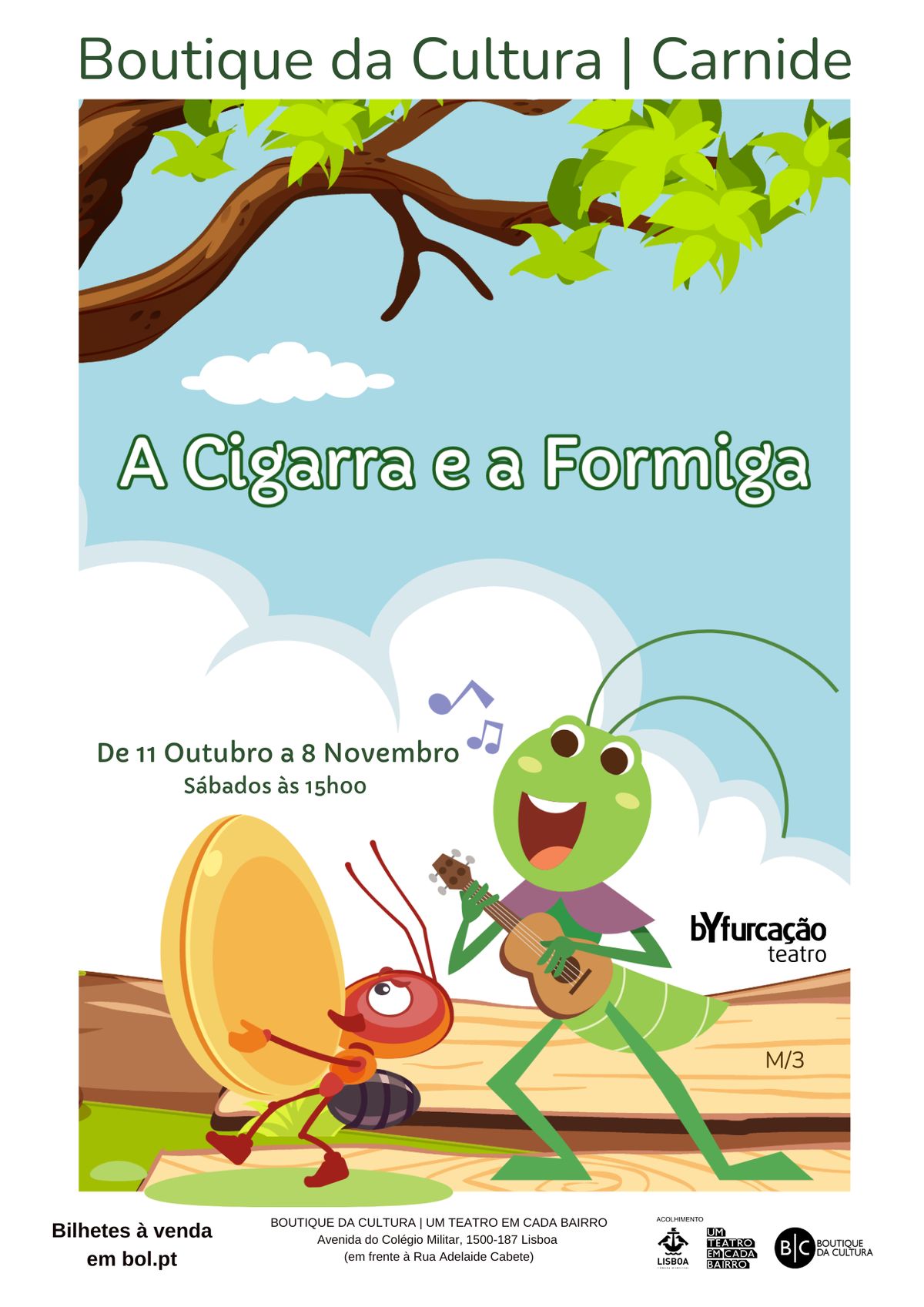 Poster for A Cigarra e a Formiga