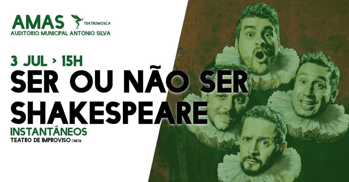 Poster for Ser ou Não Ser Shakespeare