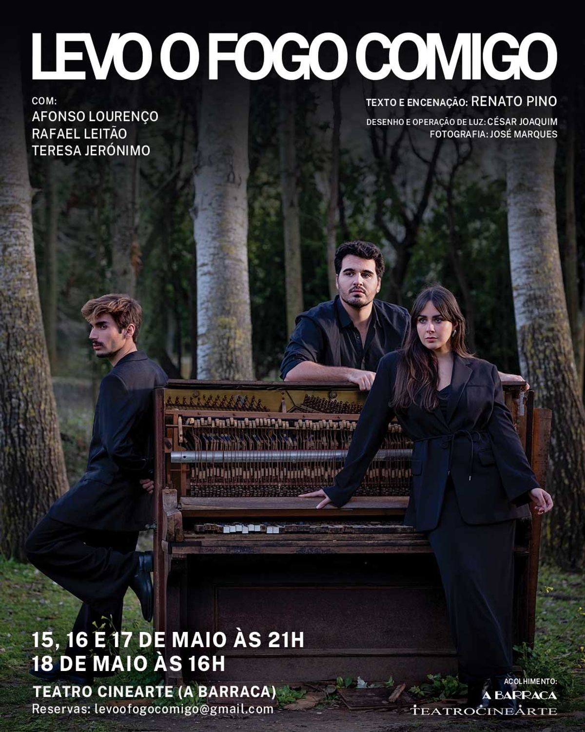 Poster for Levo o Fogo Comigo