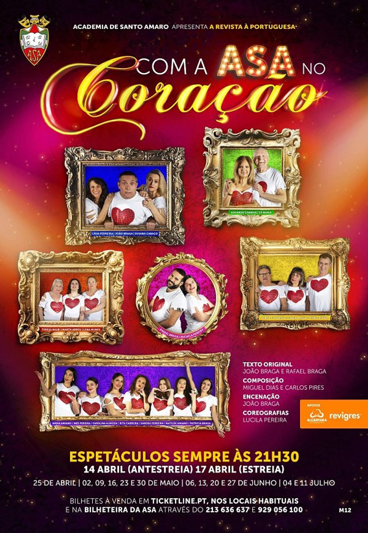 Poster for Com a ASA no Coração