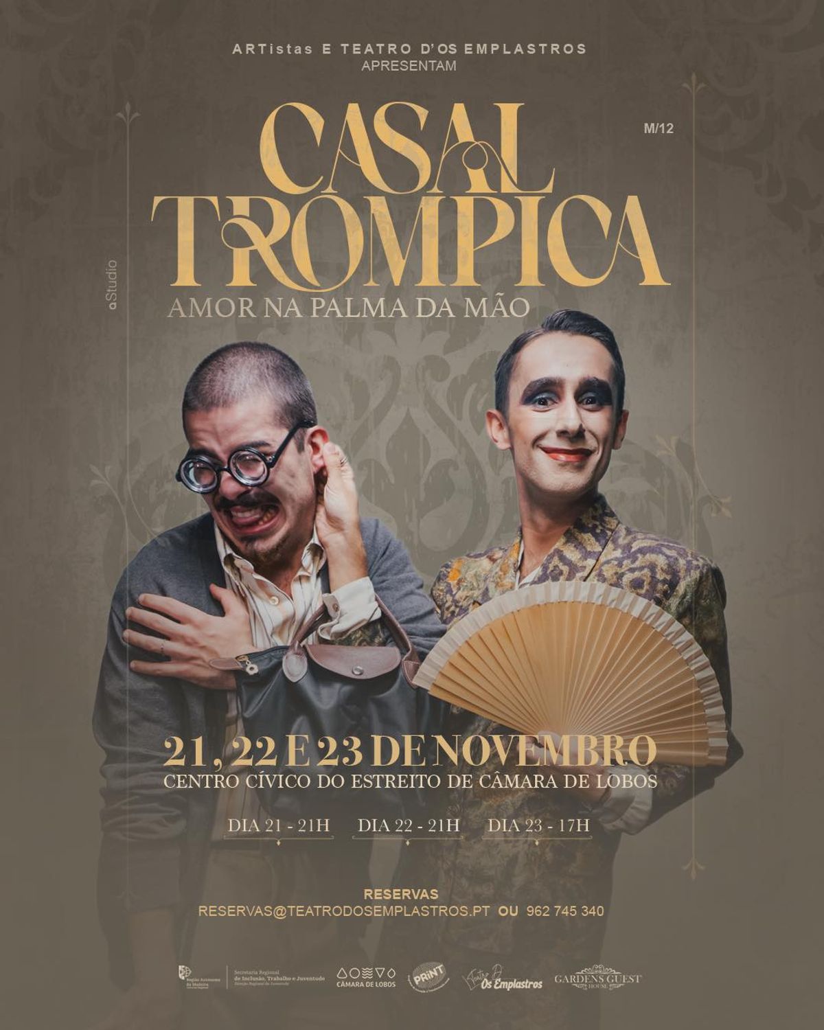 Poster for Casal Trompica - Amor na Palma da Mão